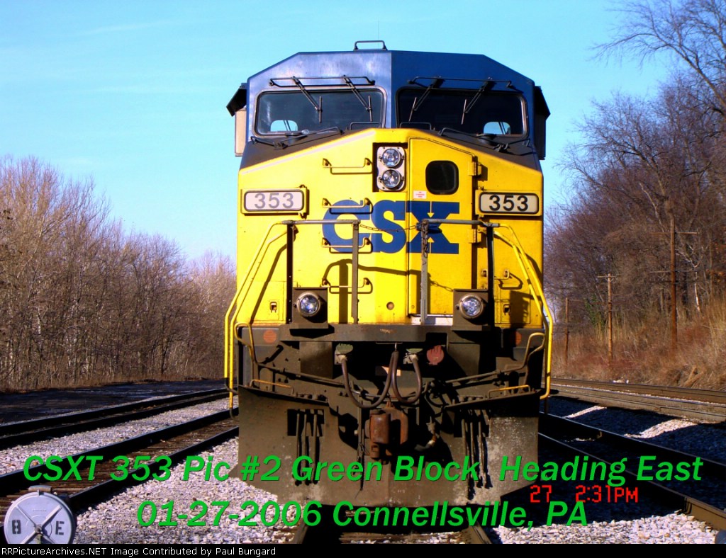 CSXT 353 Pic #2